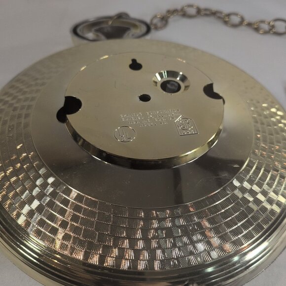 VTG Spartus Corp.  Bar Is Open/Closed Backwards Running Wall Clock WORKS GREAT - Picture 16 of 16